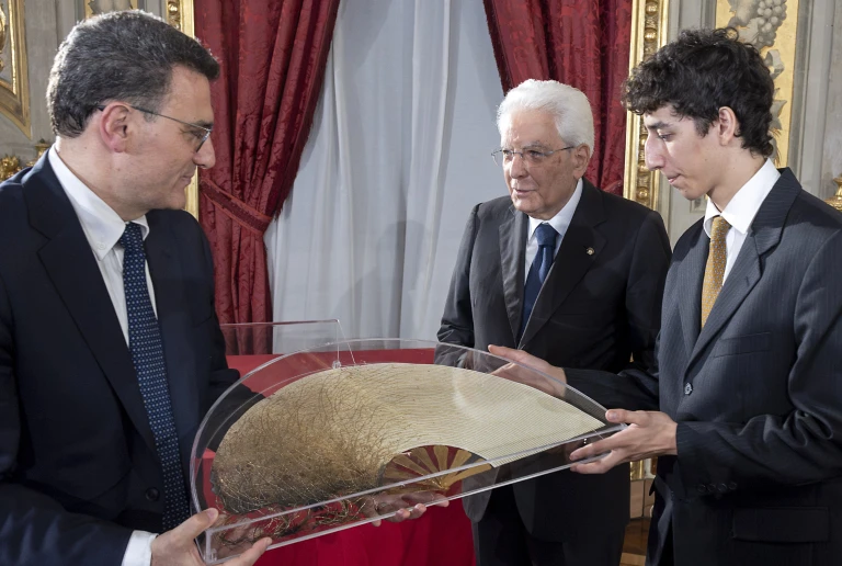 Il Presidente Sergio Mattarella riceve il Ventaglio