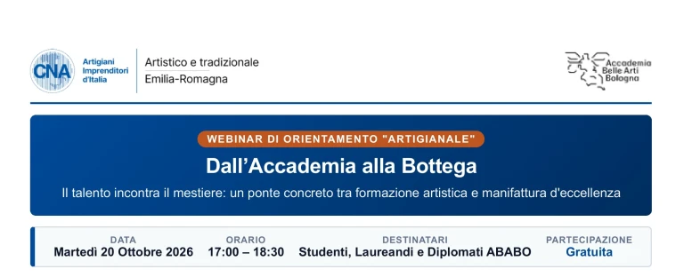 Dall’Accademia alla Bottega: il talento incontra il mestiere