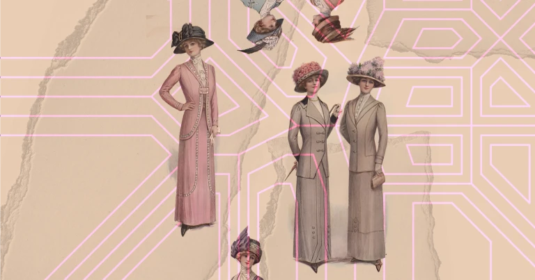 La moda femminile agli inizi del Novecento
