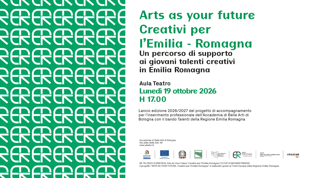 Arts As Your Future. Creativi per l'Emilia-Romagna