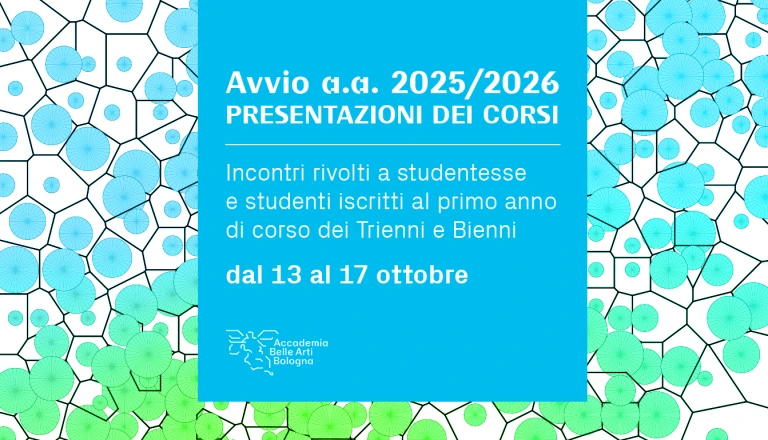 Presentazioni dei corsi e inizio delle lezioni a.a. 2025/2026