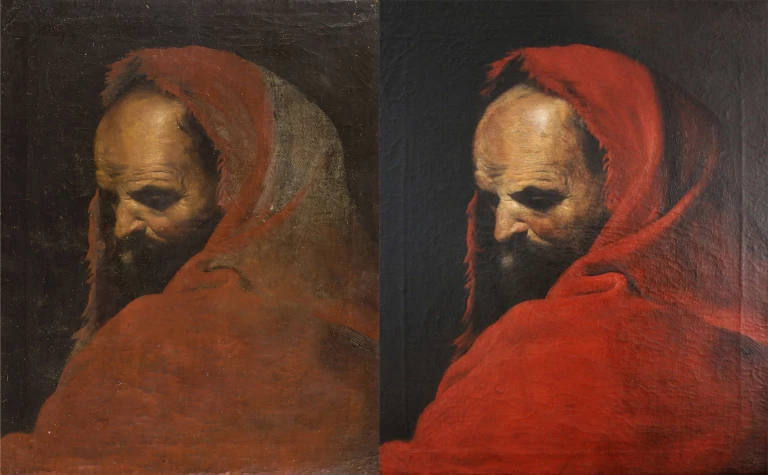 PFP2, Alice Quaggiato, Testa di uomo con manto rosso, Francesco Fracanzano, secolo XVII, a.a. 2019/2020