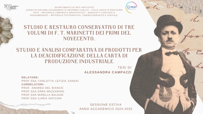 Studio e analisi comparativa di prodotti per la deacidificazione della carta di produzione industriale